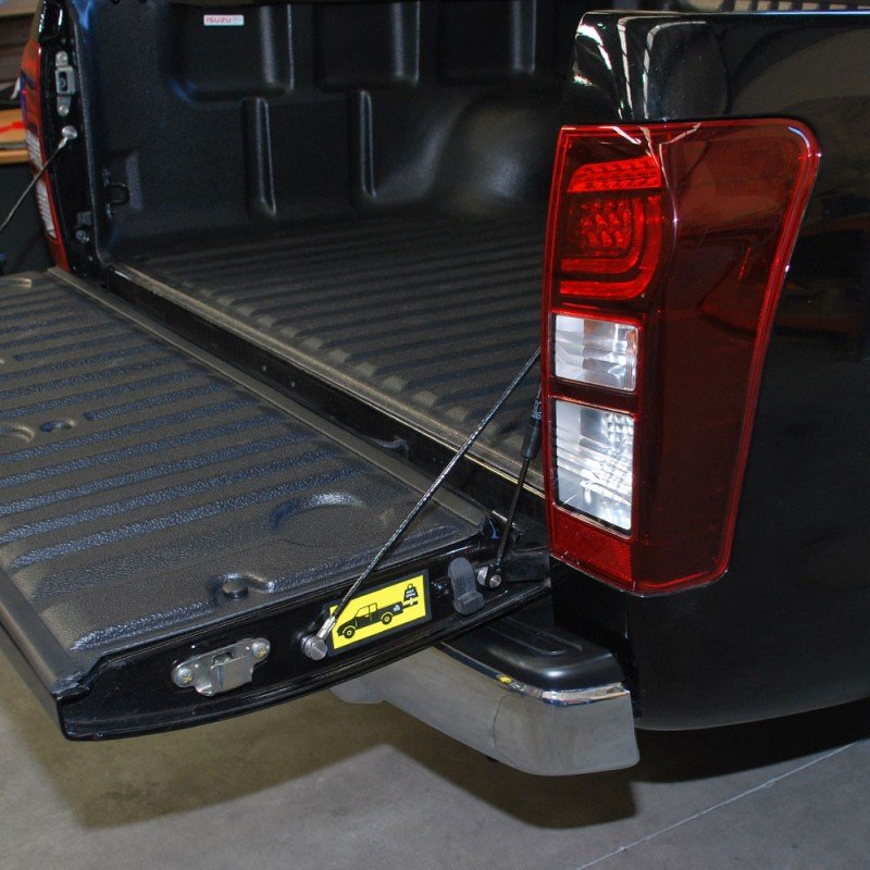 isuzu d max tail gate assist 1 isuzu d max tail gate assist 1